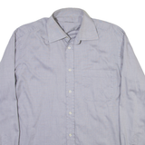 VALENTINO Mens Plain Shirt Grey Long Sleeve M