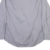 VALENTINO Mens Plain Shirt Grey Long Sleeve M