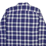 GAP Mens Shirt Blue Check Long Sleeve S