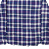 GAP Mens Shirt Blue Check Long Sleeve S