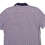 LAMBRETTA Mens Shirt Blue Check L