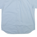 DIESEL Mens Plain Shirt Blue Long Sleeve L