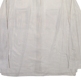 MARC CAIN Womens Plain Shirt Grey Viscose Long Sleeve L