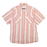 FIRETRAP Mens Shirt Pink Check XL