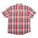 LEVI'S Mens Shirt Red Check L