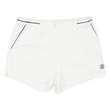 Womens Casual Shorts White 90s M W30