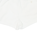 Womens Casual Shorts White 90s M W30
