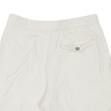 CANDA Pleated Mens Casual Shorts Beige S W28