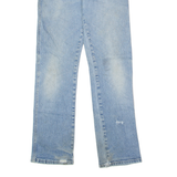 DICKIES Distressed Mens Jeans Blue Regular Skinny Stone Wash W30 L30