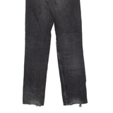 LEVI'S 516 Mens Jeans Grey Slim Straight Stone Wash W32 L36