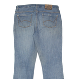 DICKIES Womens Jeans Blue Relaxed Bootcut Stone Wash W34 L28