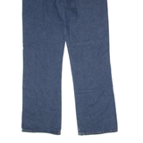 DICKIES Workwear Mens Jeans Blue Relaxed Straight Raw W40 L32