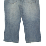 DICKIES Workwear Mens Jeans Blue Regular Straight Stone Wash W38 L25