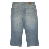 DICKIES Workwear Mens Jeans Blue Regular Straight Stone Wash W38 L25
