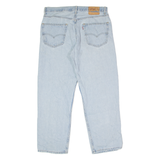 LEVI'S 550 Mens Jeans Blue Relaxed Straight W34 L26