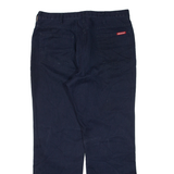 DICKIES Workwear Mens Trousers Blue Regular Straight W36 L30