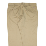 DICKIES Workwear Mens Trousers Beige Regular Straight W40 L28