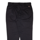 DICKIES Workwear Mens Trousers Black Regular Straight W40 L30