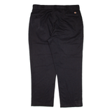 DICKIES Workwear Mens Trousers Black Regular Straight W40 L30