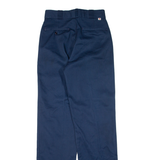 DICKIES Workwear Mens Trousers Blue Regular Straight W28 L34