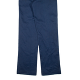 DICKIES Workwear Mens Trousers Blue Regular Straight W28 L34