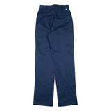 DICKIES Workwear Mens Trousers Blue Regular Straight W28 L34