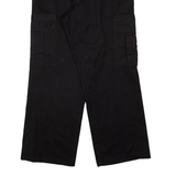 DICKIES Cargo Workwear Mens Trousers Black Relaxed Straight W34 L28