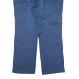 DICKIES Workwear Mens Trousers Blue Regular Straight W38 L27