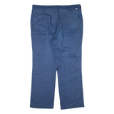 DICKIES Workwear Mens Trousers Blue Regular Straight W38 L27