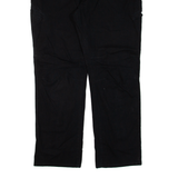 DICKIES Workwear Mens Trousers Black Relaxed Straight W40 L32
