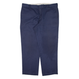 DICKIES 874 Workwear Mens Trousers Blue Regular Straight W40 L28