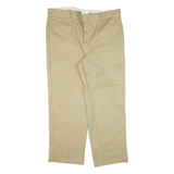 DICKIES 874 Workwear Mens Trousers Beige Regular Straight W40 L28
