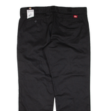 DICKIES 774 Workwear Womens Trousers Black Regular Straight W40 L31