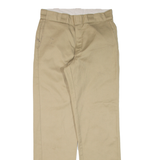 DICKIES Workwear Mens Trousers Beige Regular Straight W30 L32