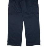 DICKIES Cargo Workwear Mens Trousers Blue Relaxed Straight W32 L32