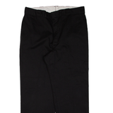 DICKIES Workwear Mens Trousers Black Regular Straight W38 L30