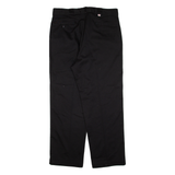 DICKIES Workwear Mens Trousers Black Regular Straight W38 L30