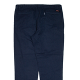 DICKIES Workwear Mens Trousers Blue Regular Straight W38 L32