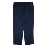 DICKIES Workwear Mens Trousers Blue Regular Straight W38 L32