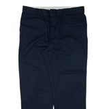 DICKIES 874 Workwear Mens Trousers Blue Regular Straight W40 L32