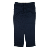 DICKIES 874 Workwear Mens Trousers Blue Regular Straight W40 L32