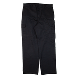 DICKIES Cargo Workwear Mens Trousers Black Relaxed Straight W36 L32