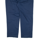 DICKIES Workwear Mens Trousers Blue Regular Straight W42 L30