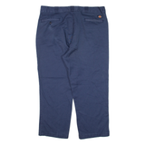 DICKIES 874 Workwear Mens Trousers Blue Regular Straight W37 L25