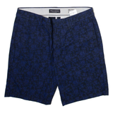 MARC O'POLO Mens Casual Shorts Blue Floral M W33