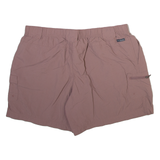 COLUMBIA Womens Casual Shorts Purple L W33