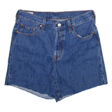 LEVI'S Big E Womens Denim Shorts Blue M W30