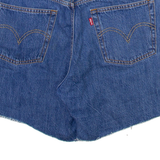 LEVI'S Big E Womens Denim Shorts Blue M W30