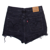 LEVI'S Big E Womens Denim Shorts Grey S W28
