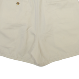 TOMMY HILFIGER Womens Casual Shorts Cream S W28